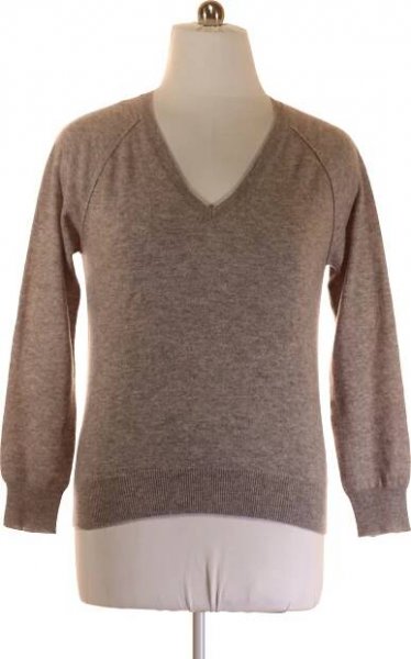 Just Cashmere Dámský Pulovr Kašmírový Šedý Outlet Vel. XXL