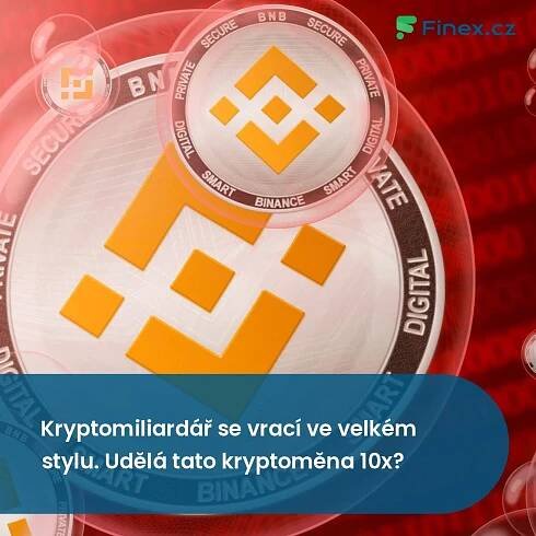 Kryptomiliardář se vrací ve velkém stylu. Udělá tato kryptoměna 10x? » Finex.cz