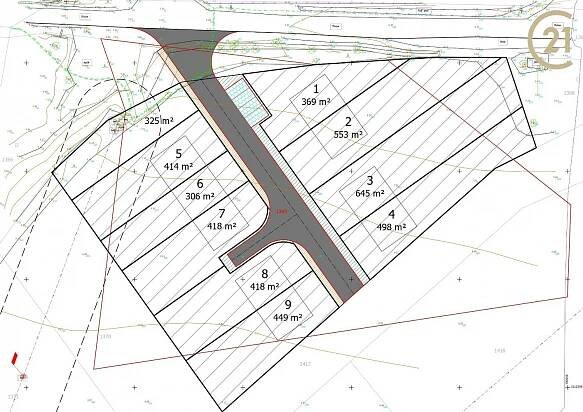 Prodej  stavebního pozemku 5 096 m², Mirotice, okres Písek
