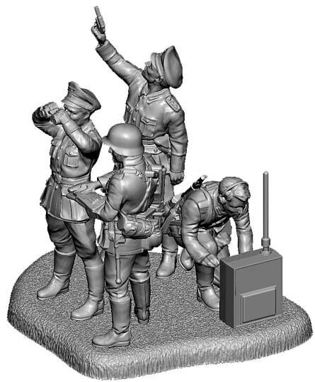 Wargames (WWII) 6133 - German HQ (1:72)