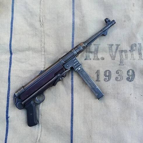 MP40- německá válečná legenda, samopal, DEKO Model, fxo 41 - Vojenské sběratelské předměty