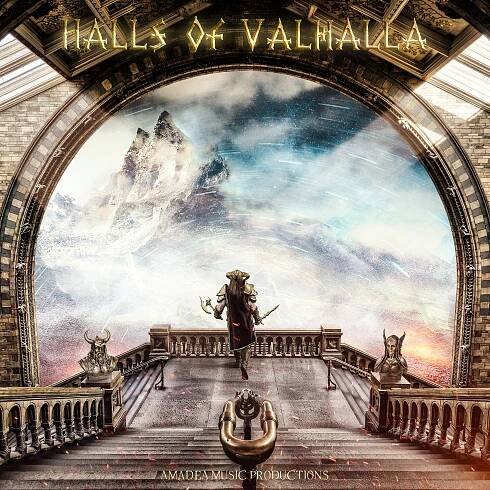 PARADOXUNLOCKS DESIGN - 3D Album cover "Halls of Valhalla"