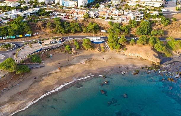 Praia Quebra Canela em Cabo Verde