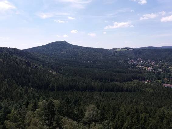 Putování Lužickými horami z Liberce do České Kamenice – Kuba explores world