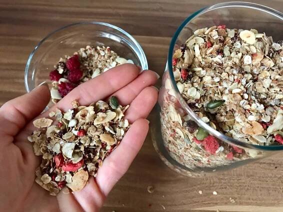 Recept na domácí zapékané müsli - granola