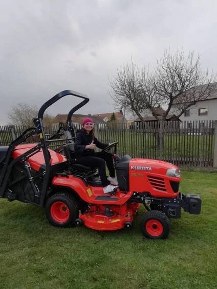 Žací traktor Kubota G26 HD – Obec Křenovy
