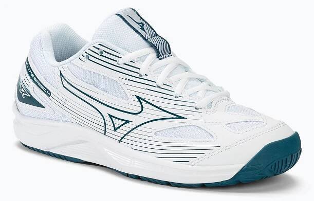 Pánské boty na volejbal Mizuno Cyclone Speed 4 white/sailor blue/silver