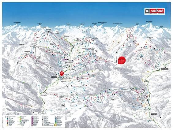 Lyžování v Saalbach-Hinterglemm | Krauzovi na cestách