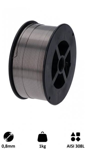 Svařovací nerez drát ø0,8mm 1kg » polsvat.cz