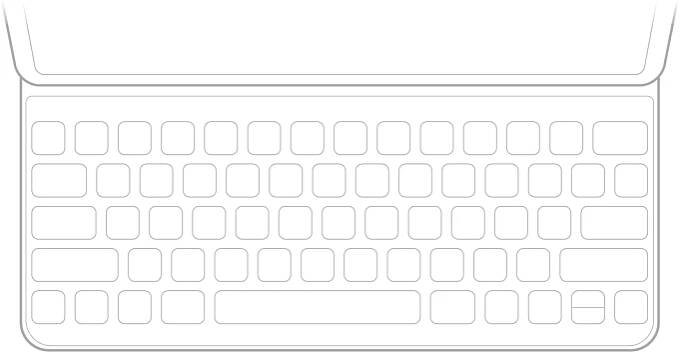 Obrázek klávesnice Smart Keyboard