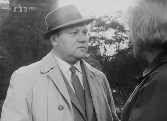 Rudolf Hrusínský in Hrdina má strach (1966)