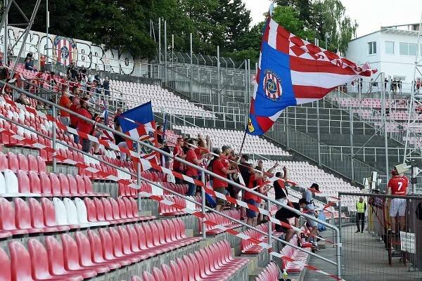 15.6.2020 - 23 kolo F:NL mezi domácí FC Zbrojovka Brno a FC Vysočina Jihlava