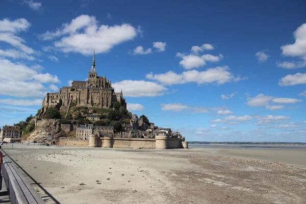 Francie Mont-Saint-Michel Abbey - Fotografie zdarma na Pixabay