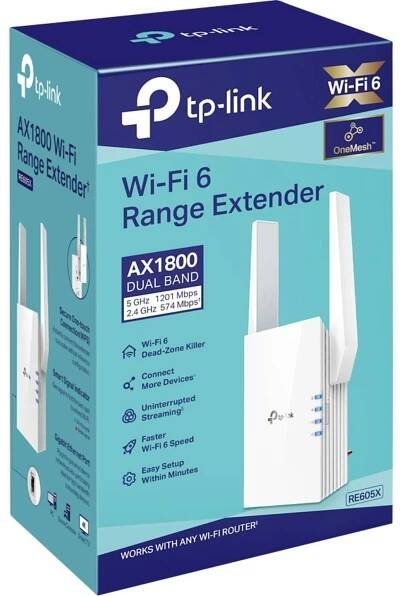 TP-LINK Wi-Fi repeater RE605X, RE605X, 1775 MBit/s