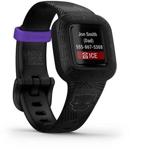 Garmin vivofit Junior 3 Marvel (Black Panther)