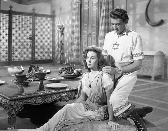 David a Batšeba - Z filmu - Susan Hayward, Gregory Peck