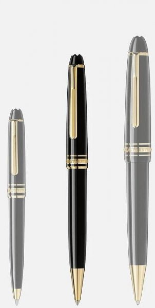Dárkové předměty Montblanc Luxusní pera MB10883 Meisterstück Gold-Coated Classique Ballpoint Pen | Tovys.cz 