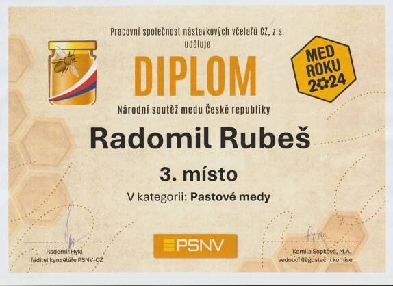 Med roku 2024 - 3.místo