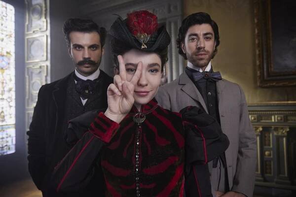 Gianmarco Saurino, Matilda De Angelis, Eduardo Scarpetta - Právo podle Lidie Poët - Série 2 - Z natáčení