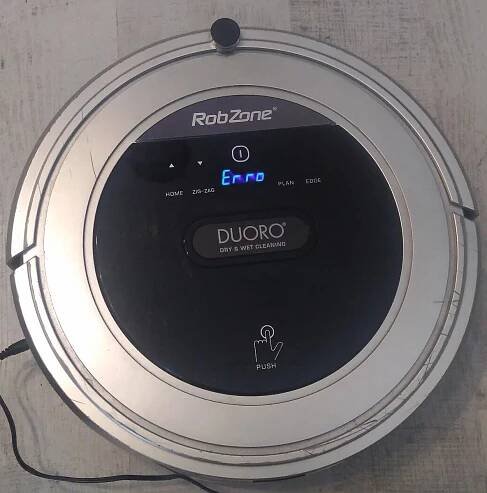 Automatický robotický vysavač RobZone Duoro X Clean -k opravě!!!