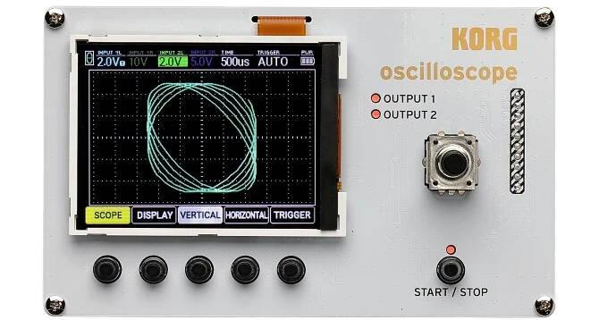 Korg Nu:Tekt NTS-2 Oscilloscope DIY Kit - Oscilloscope Display