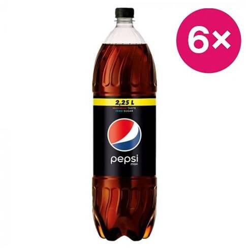 Pepsi Cola Max zero | 6 x 2.25 l