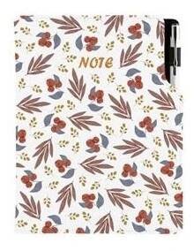 DESIGN A5 Notes tečkovaný Jeřabina od 471 Kč - Heureka.cz