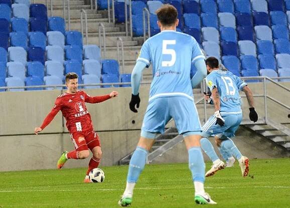 Sigma porazila Slovan, rozhodl Zahradníček - OLOMOUC.CZ