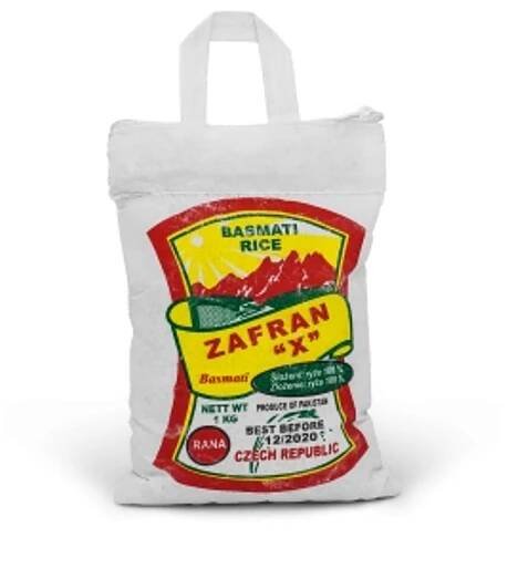 Rýže Basmati Zafran 10 x 1 kg - F.W.Tandoori - Asie ve vaší kuchyni