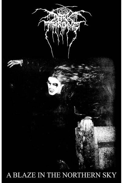 Darkthrone: Textilní Plakát A Blaze In The Northern Sky Merch