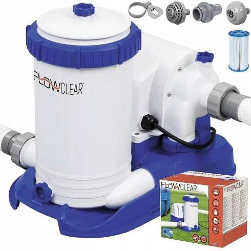 BESTWAY 58391 Kartušová filtrace 9.463 l/h