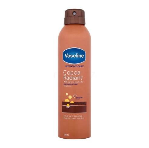 Vaseline Intensive Care Cocoa Radiant Body Lotion Spray Tělová mléka | ELNINO.CZ