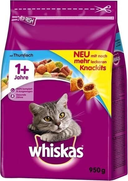 Whiskas Adult tuňák 3,8 kg