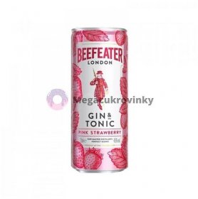 Beefeater Pink Gin&Tonic 0,25L - Megacukrovinky.cz