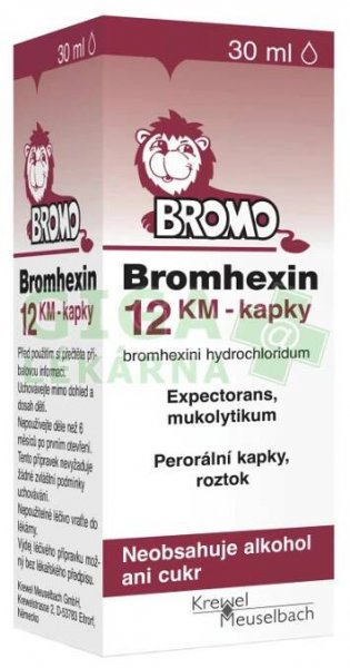 Bromhexin 12KM 30ml - GigaLékárna.cz