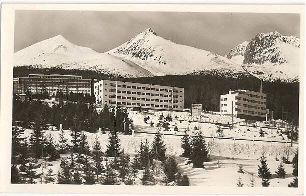 VYŠNÉ HÁGY sanatorium - Štrbské pleso - Vysoké Tatry - Slovensko - MF