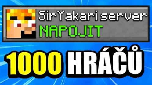 SirYakari Event 1000 Hráčů-Živě