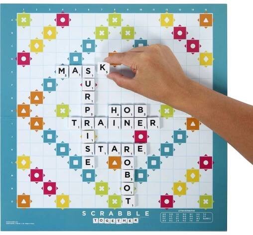 Mattel Scrabble Originál 2v1 CZ