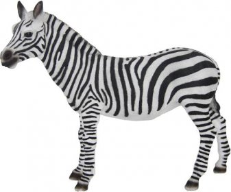 Dekorační figurka zebra 36 cm