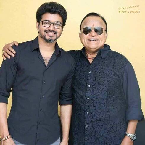 Radha ravi with vijay