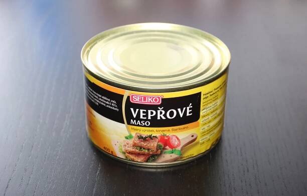 Test - vepřové maso - Seliko - GALERIE: Test vepřových konzerv (12/15)