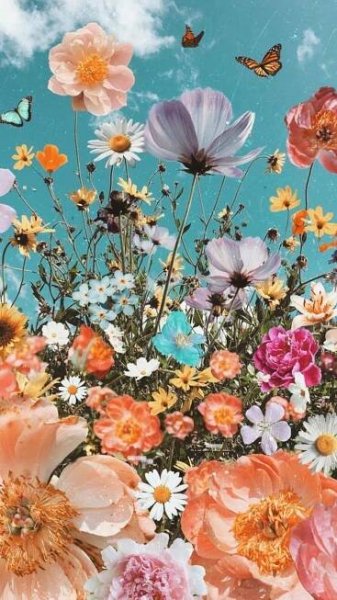 Wallpaper Vintage Floral _ Wallpaper Vintage | Iphone tapet, Tapet baggrunde, Iphone baggrunde