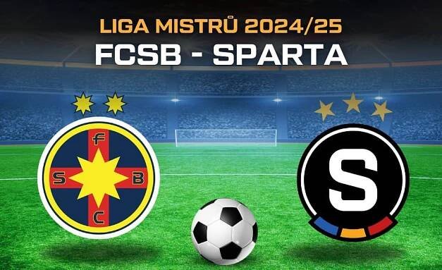 FCSB - Sparta live TV přenos, live stream zdarma, sestavy