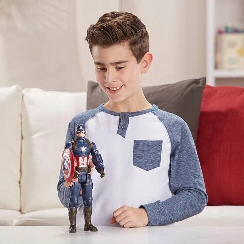 Kapitán Amerika John Walker Titan Hero Figurka 30 cm Hasbro Avengers | Aukro