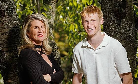 Kateřina Nekolná a její syn Tomas Järvinen