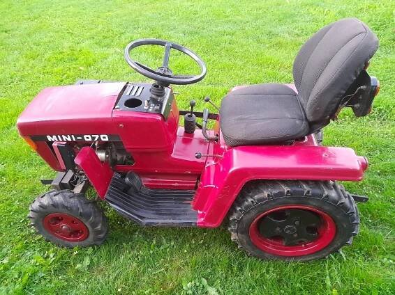 MT8-070 mini 13hp elektrostarter - Semily