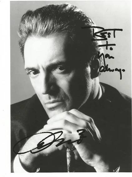 Armand Assante signed photo