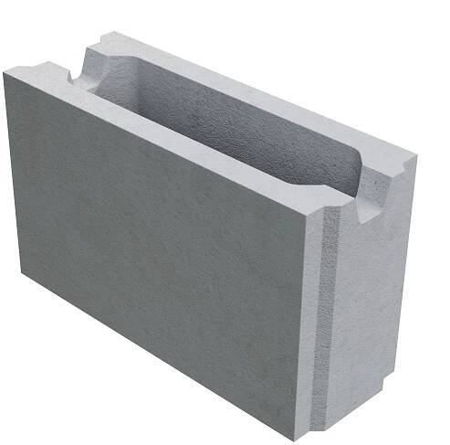 Ztracené bednění: Betonové bednicí tvarovky - délka 50 cm