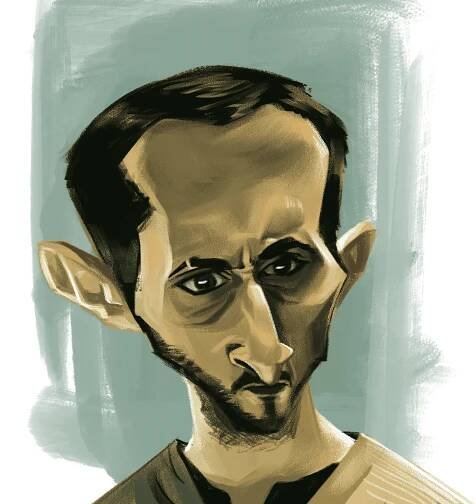 Caricature Resolution 2025 - Austin Haynes Art