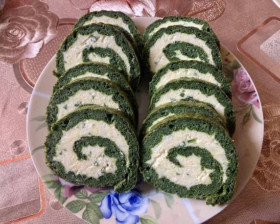 Roláda z medvedieho cesnaku (recept)